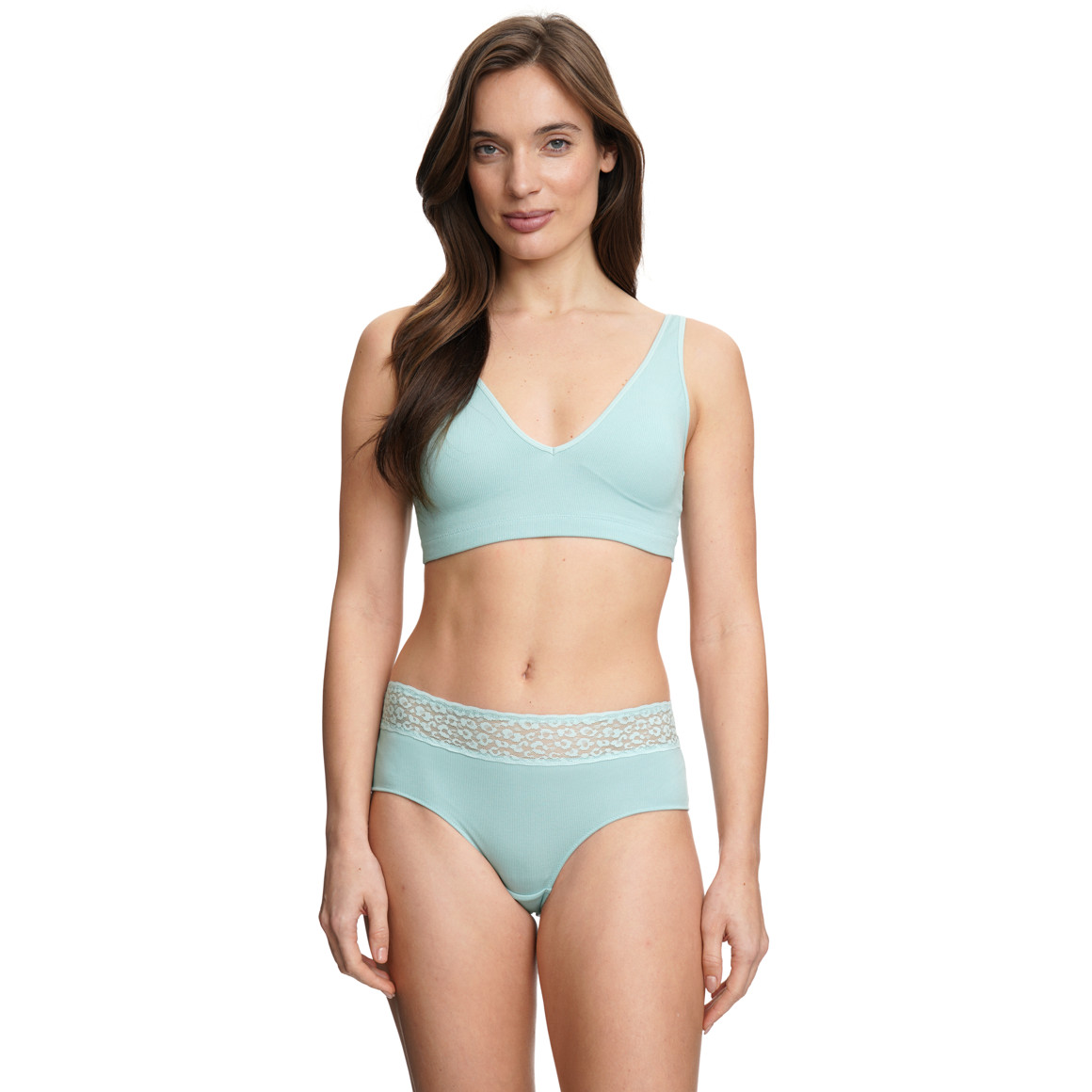 Damen Bustier mit Spitze