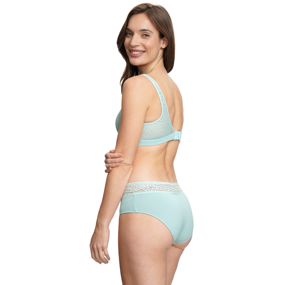 Damen Bustier mit Spitze