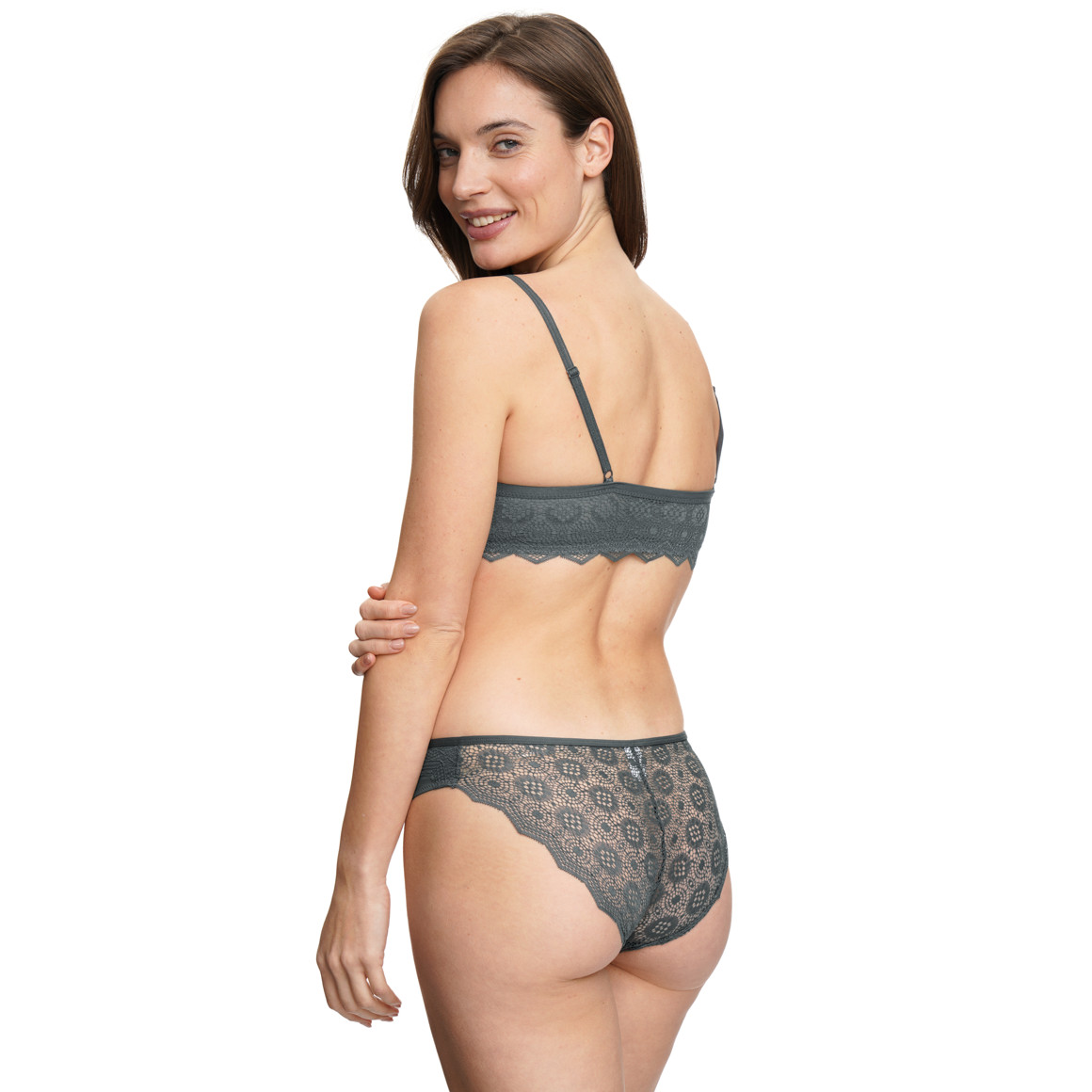 3 Damen Slips mit Spitze