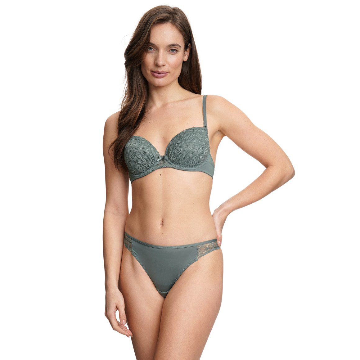 3 Damen Strings mit Spitze