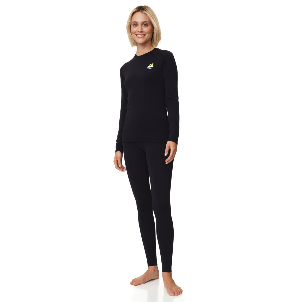 Dames-thermoshirt met Seamless-look