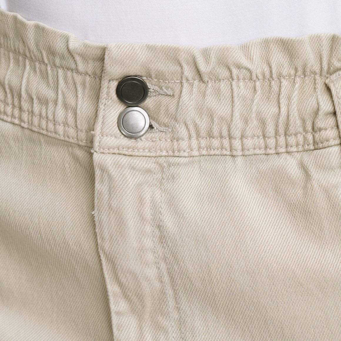 Damen Hose mit Paperbag-Bund