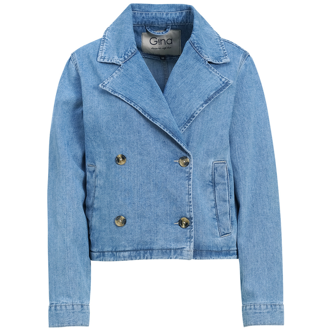 Damen Trenchjacke aus Denim