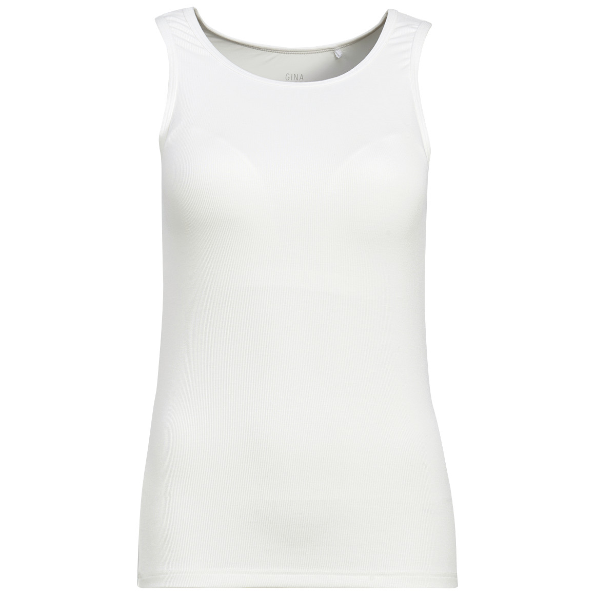 Damen Bustier-Top in Feinripp-Qualität
