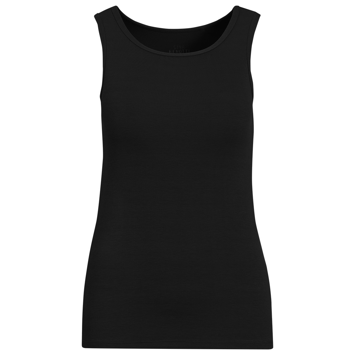 Damen Bustier-Top in Feinripp-Qualität