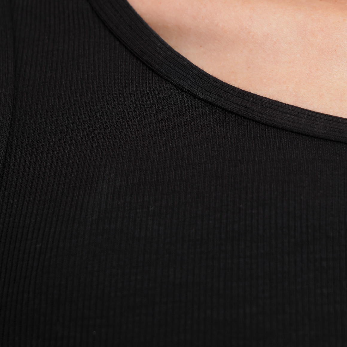 Damen Bustier-Top in Feinripp-Qualität