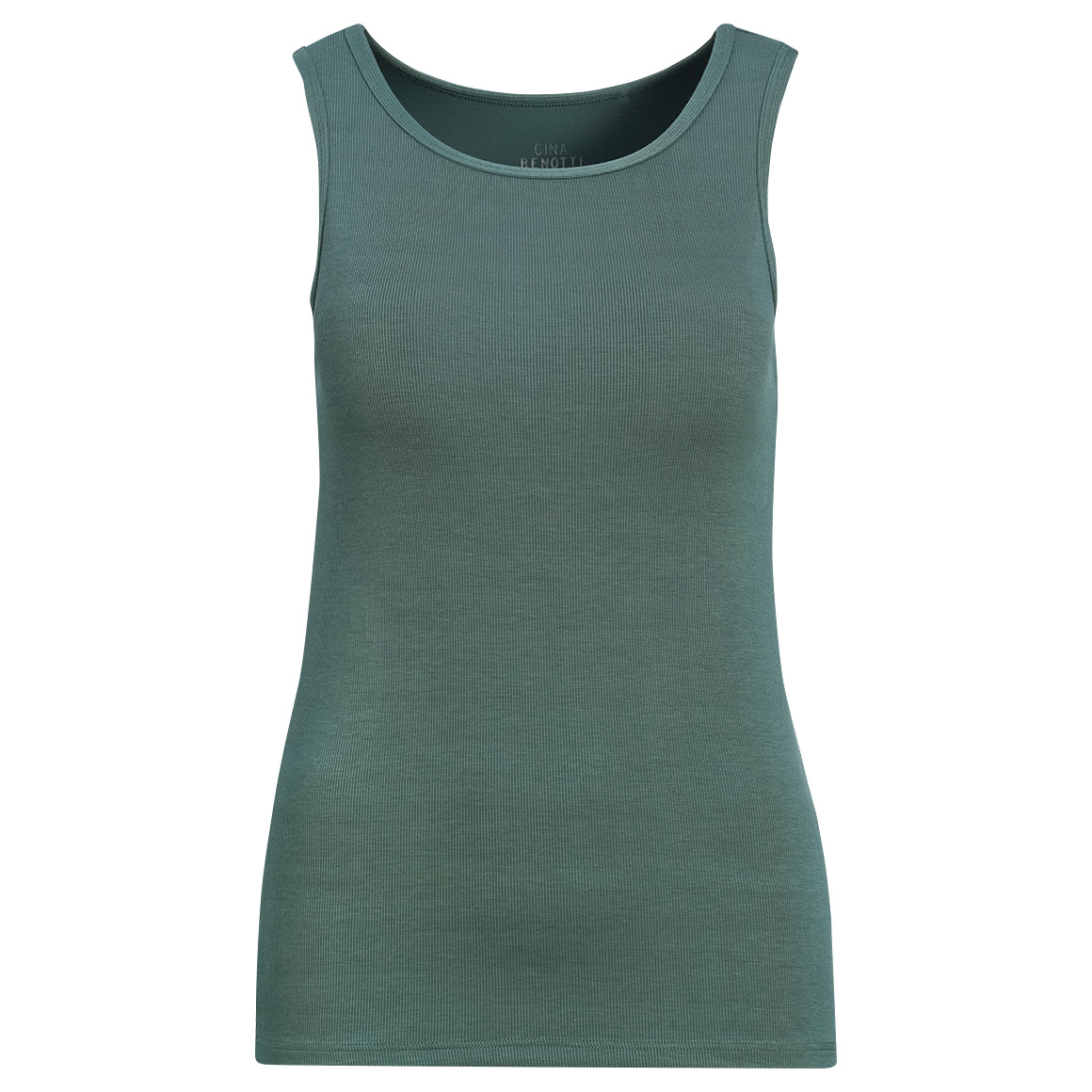 Damen Bustier-Top in Feinripp-Qualität