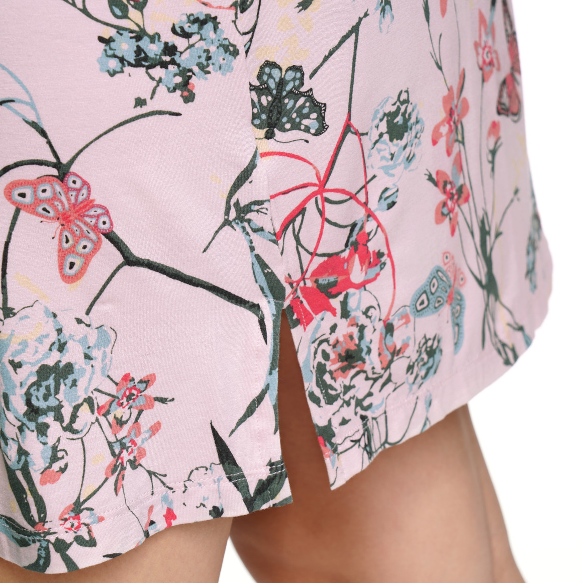 Damen Nachthemd mit Allover-Print