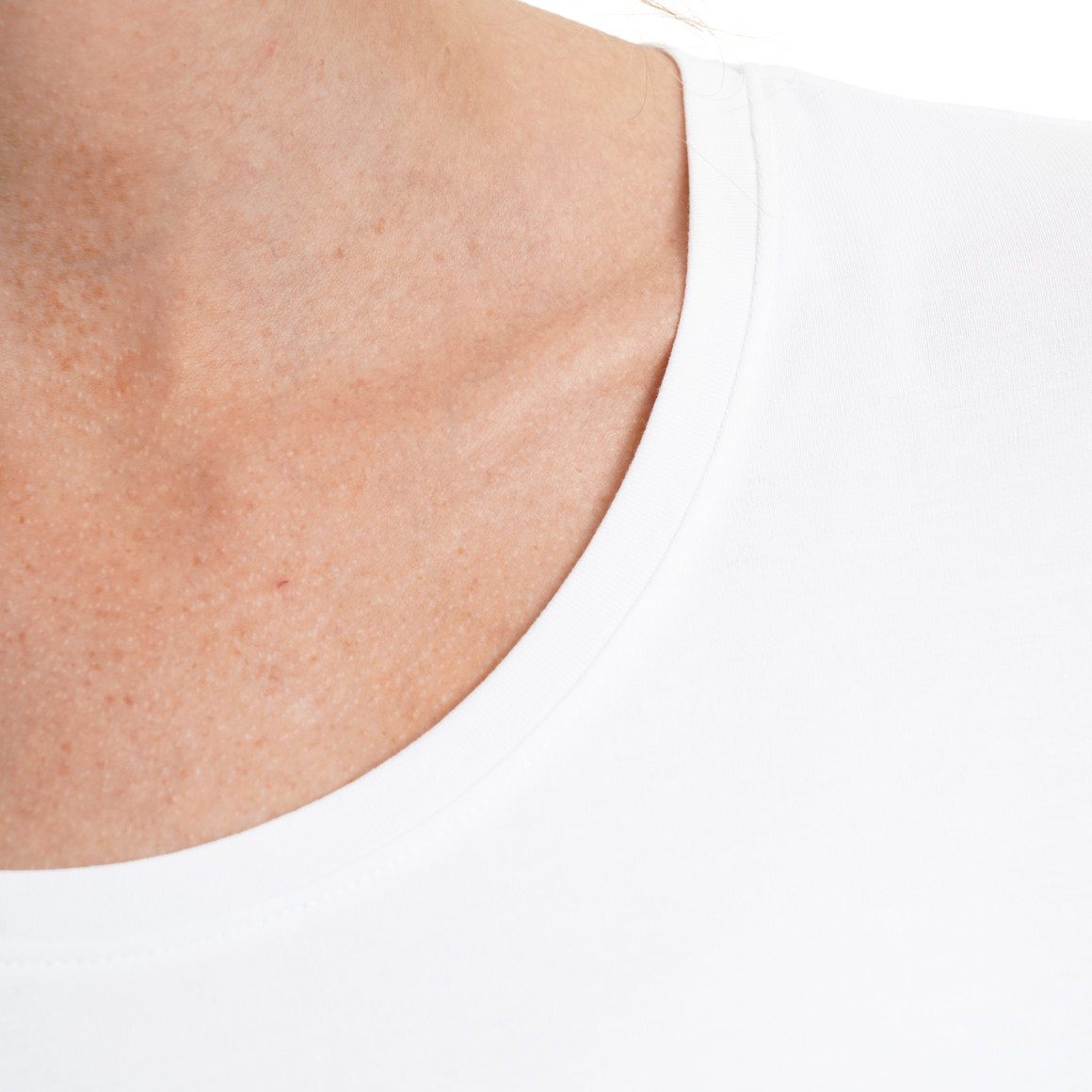 Damen T-Shirt mit fixierten Turn-ups