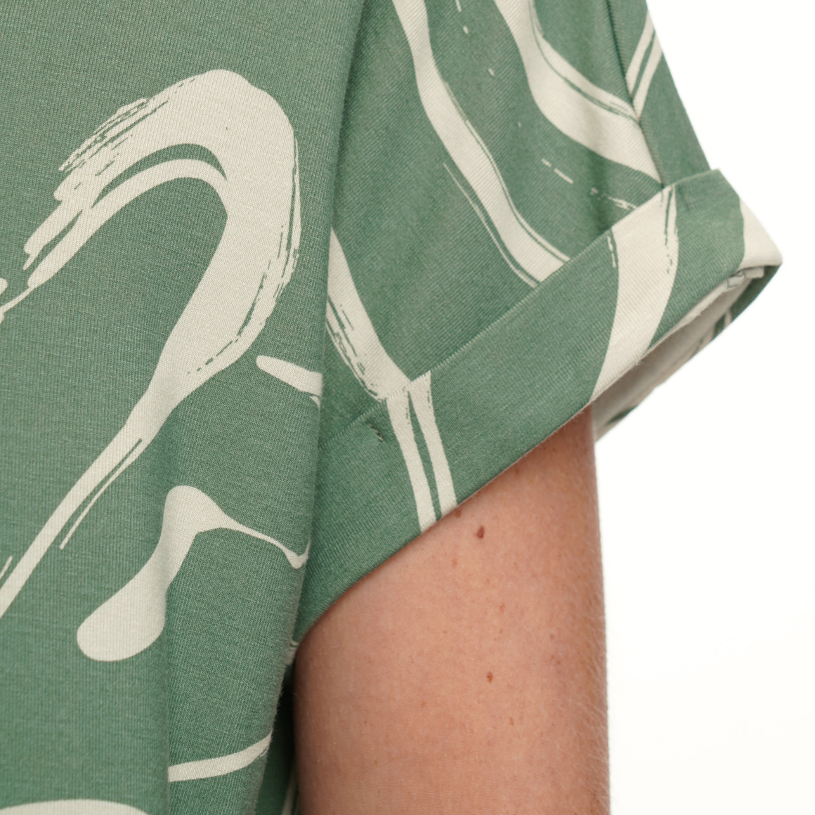 Dames T-shirt van viscose-mix