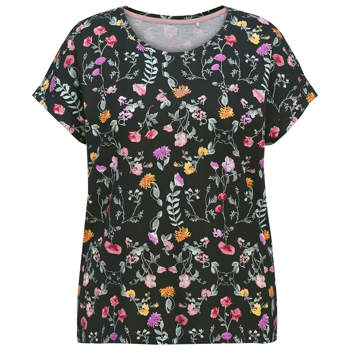 Damen T-Shirt mit überschnittenen Ärmeln