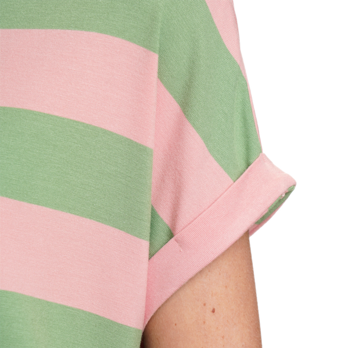 Damen T-Shirt mit überschnittenen Ärmeln