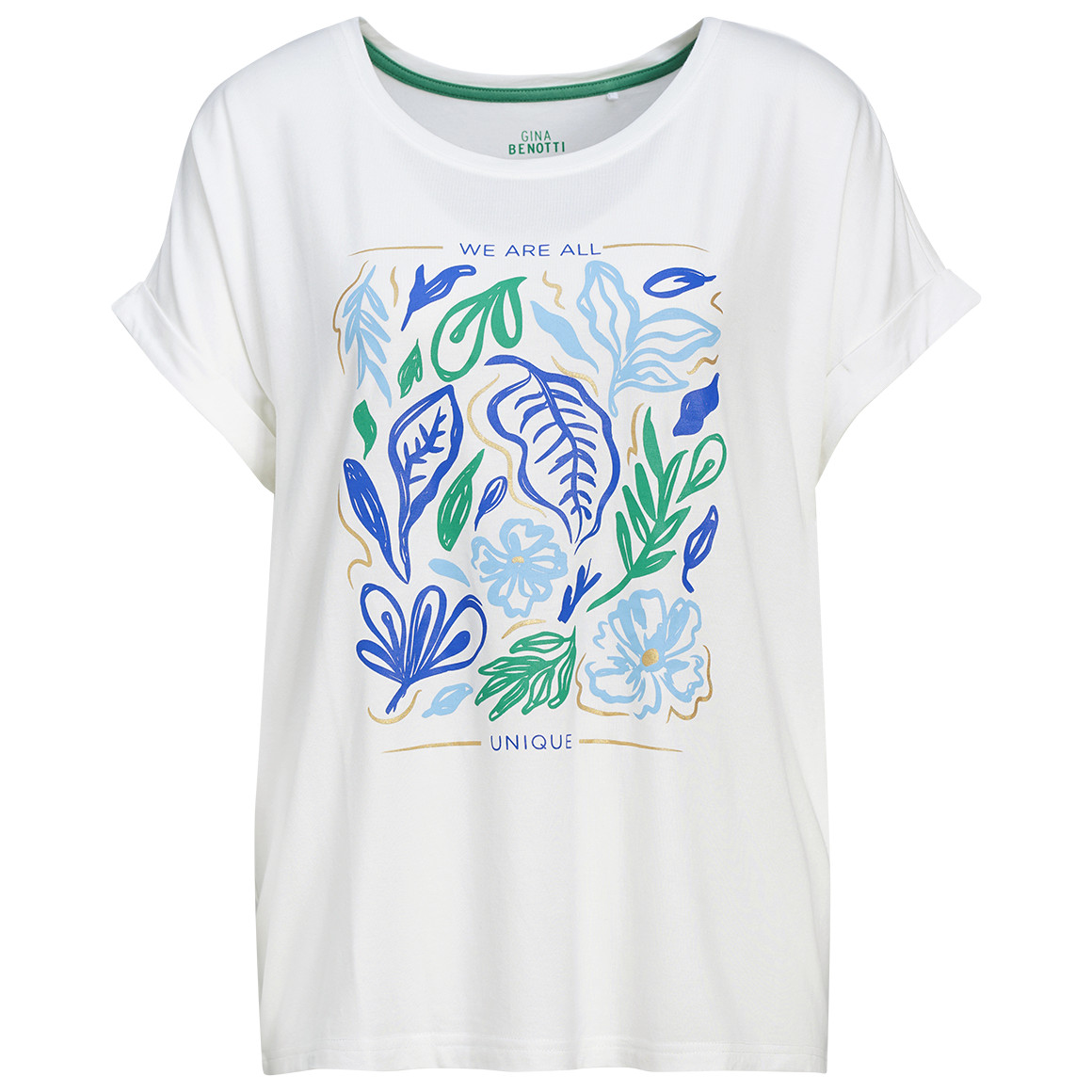 Damen T-Shirt aus Viskose-Mix