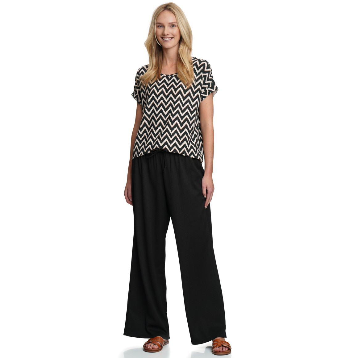 Damen T-Shirt aus Viskose-Mix