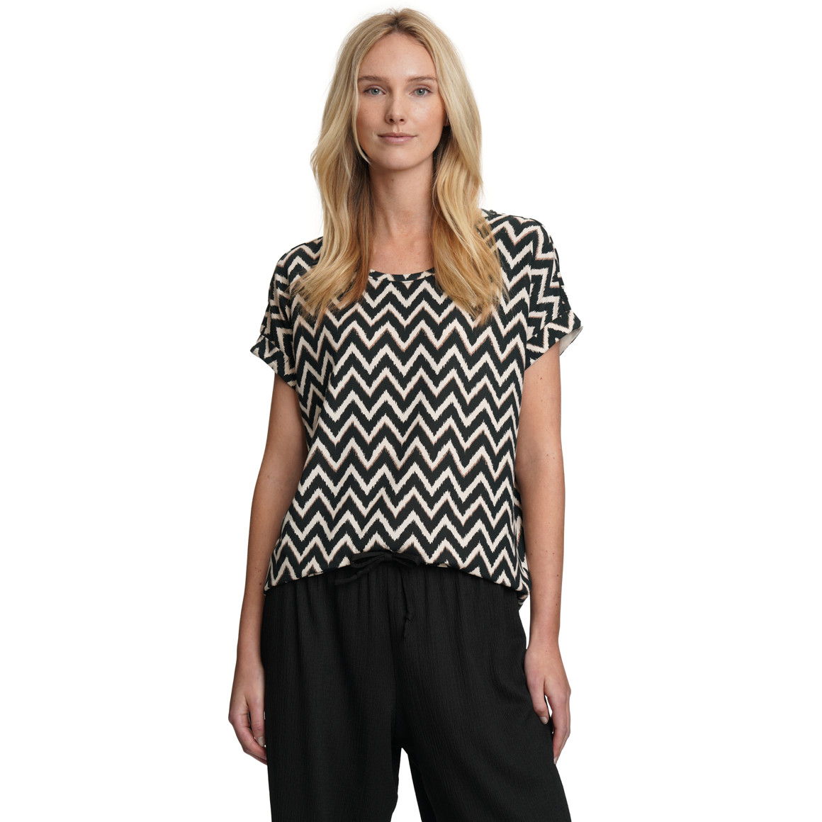 Damen T-Shirt aus Viskose-Mix