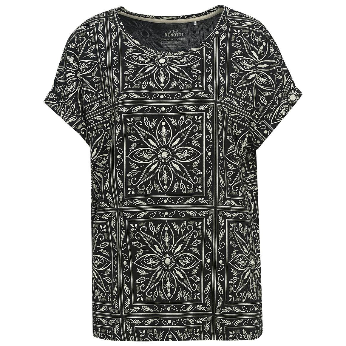 Damen T-Shirt aus Viskose-Mix