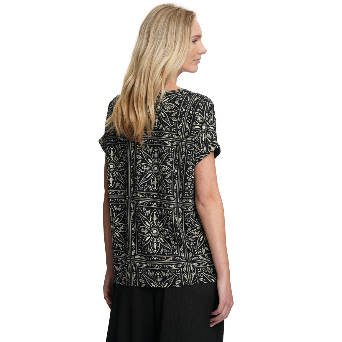 Damen T-Shirt aus Viskose-Mix