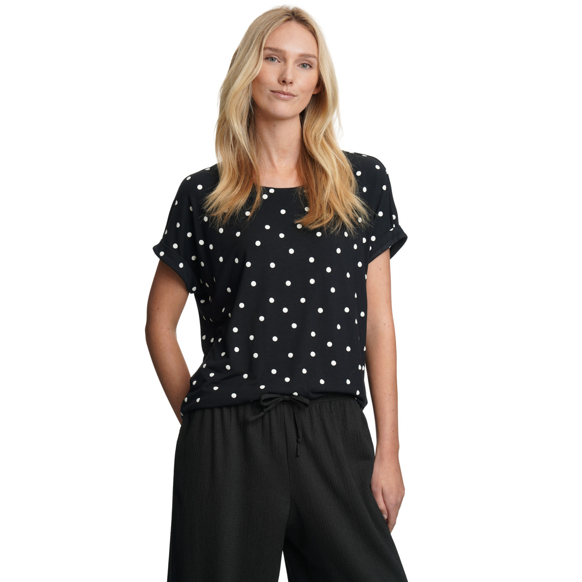 Damen T-Shirt aus Viskose-Mix