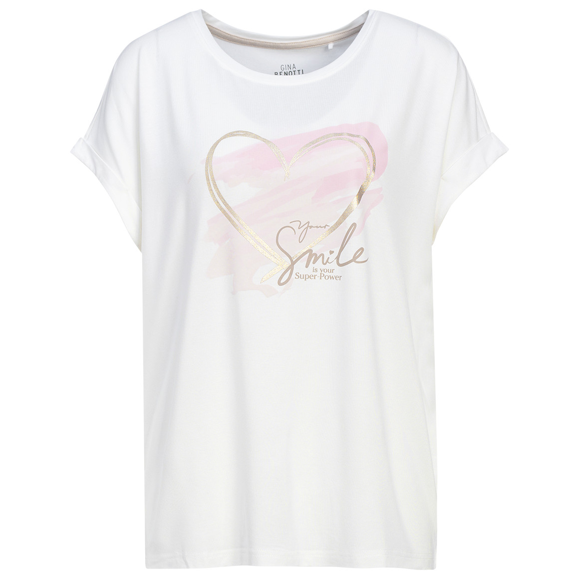 Damen T-Shirt aus Viskose-Mix