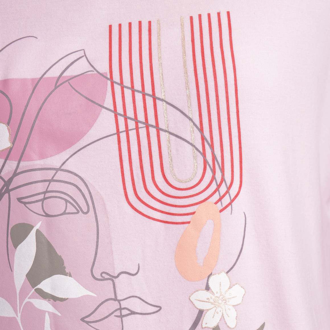 Damen T-Shirt aus Viskose-Mix