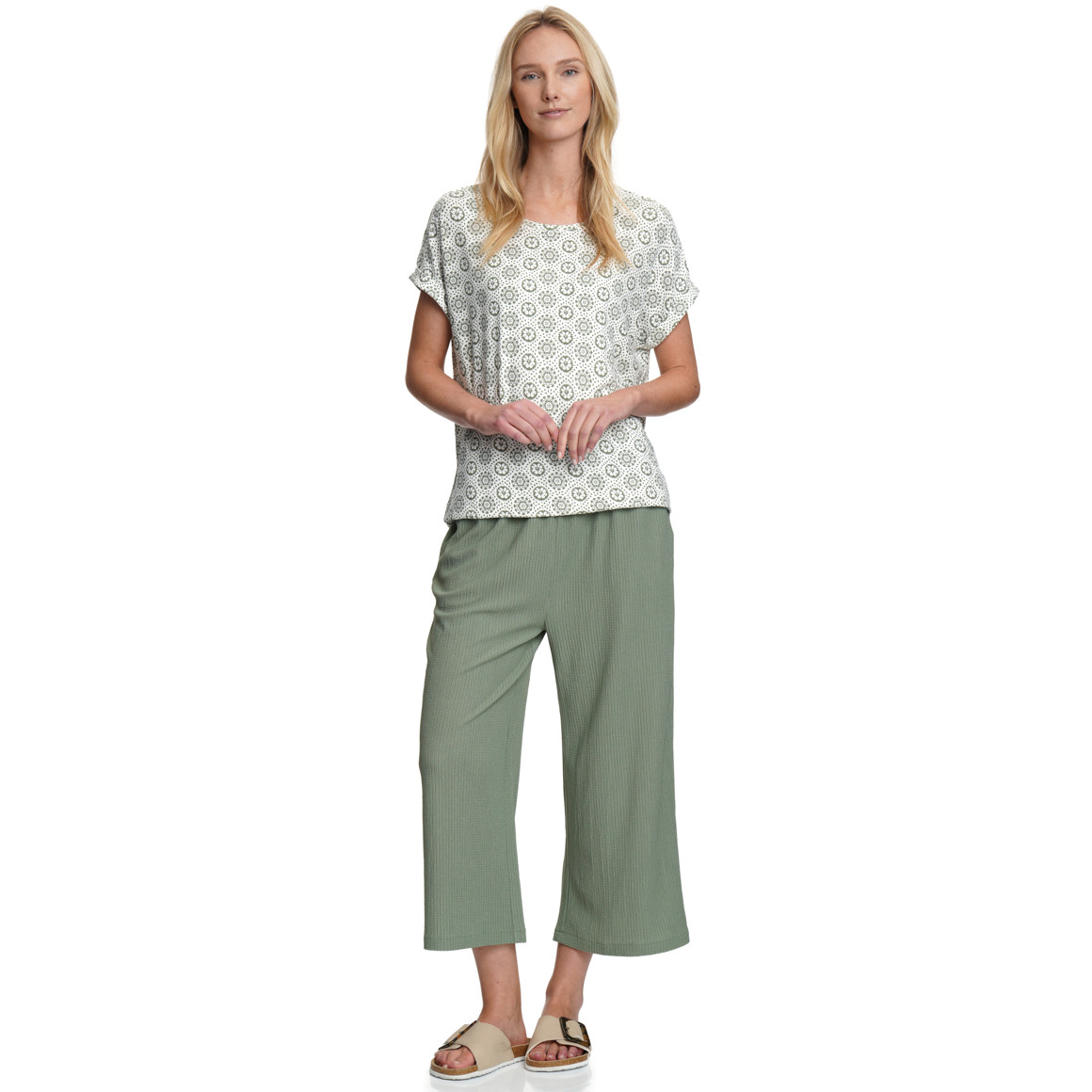 Damen T-Shirt aus Viskose-Mix