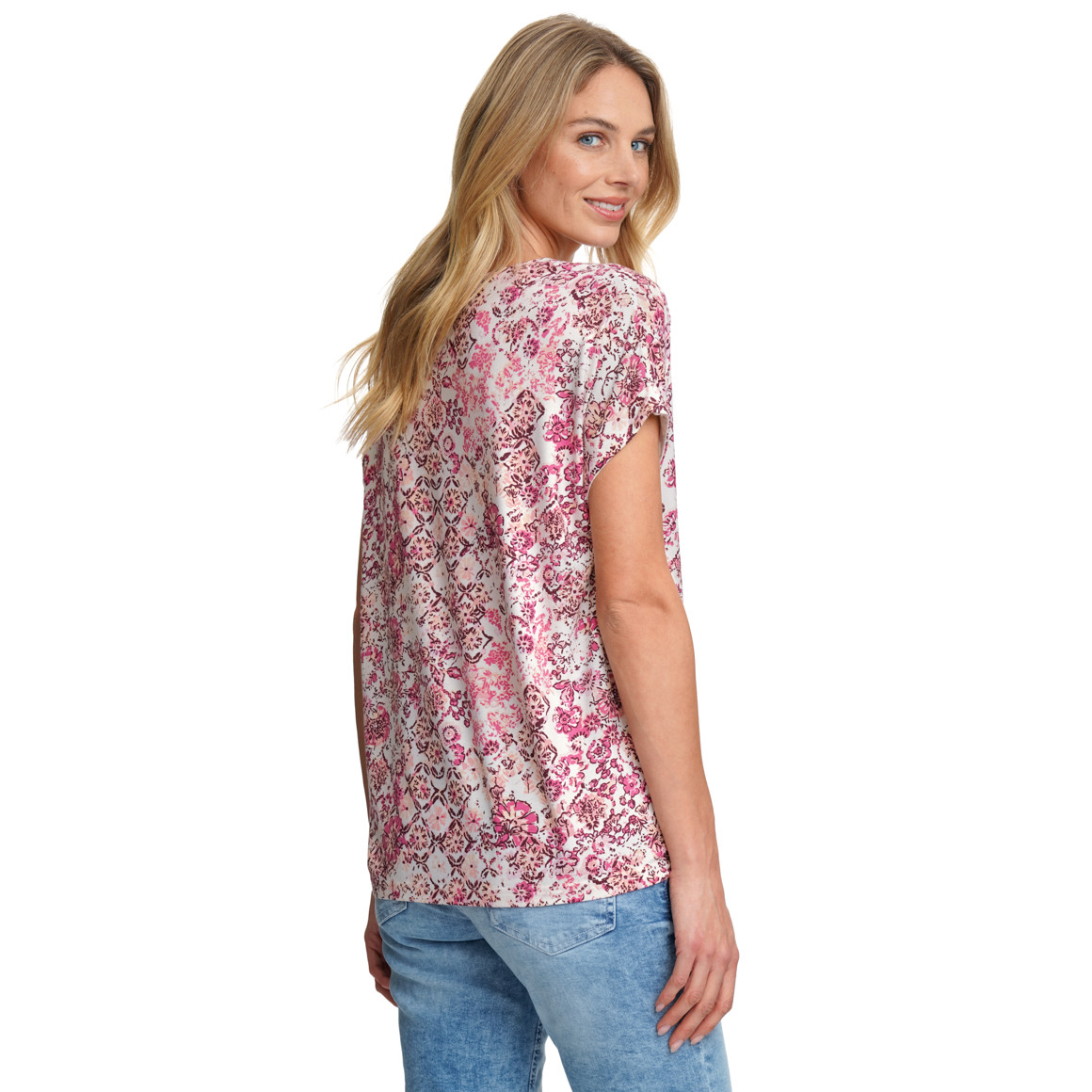 Damen T-Shirt aus einem Viskose-Mix