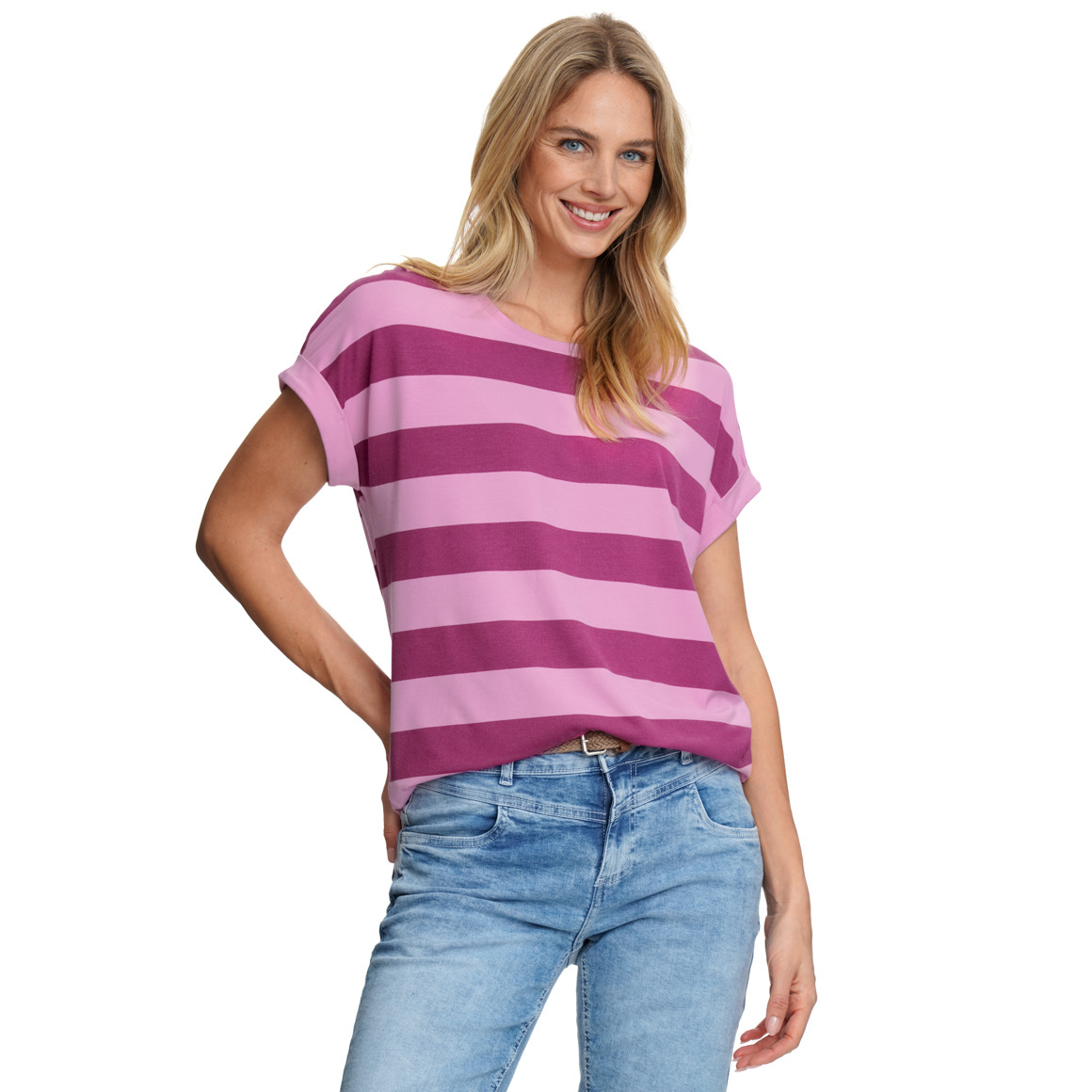Damen T-Shirt aus einem Viskose-Mix
