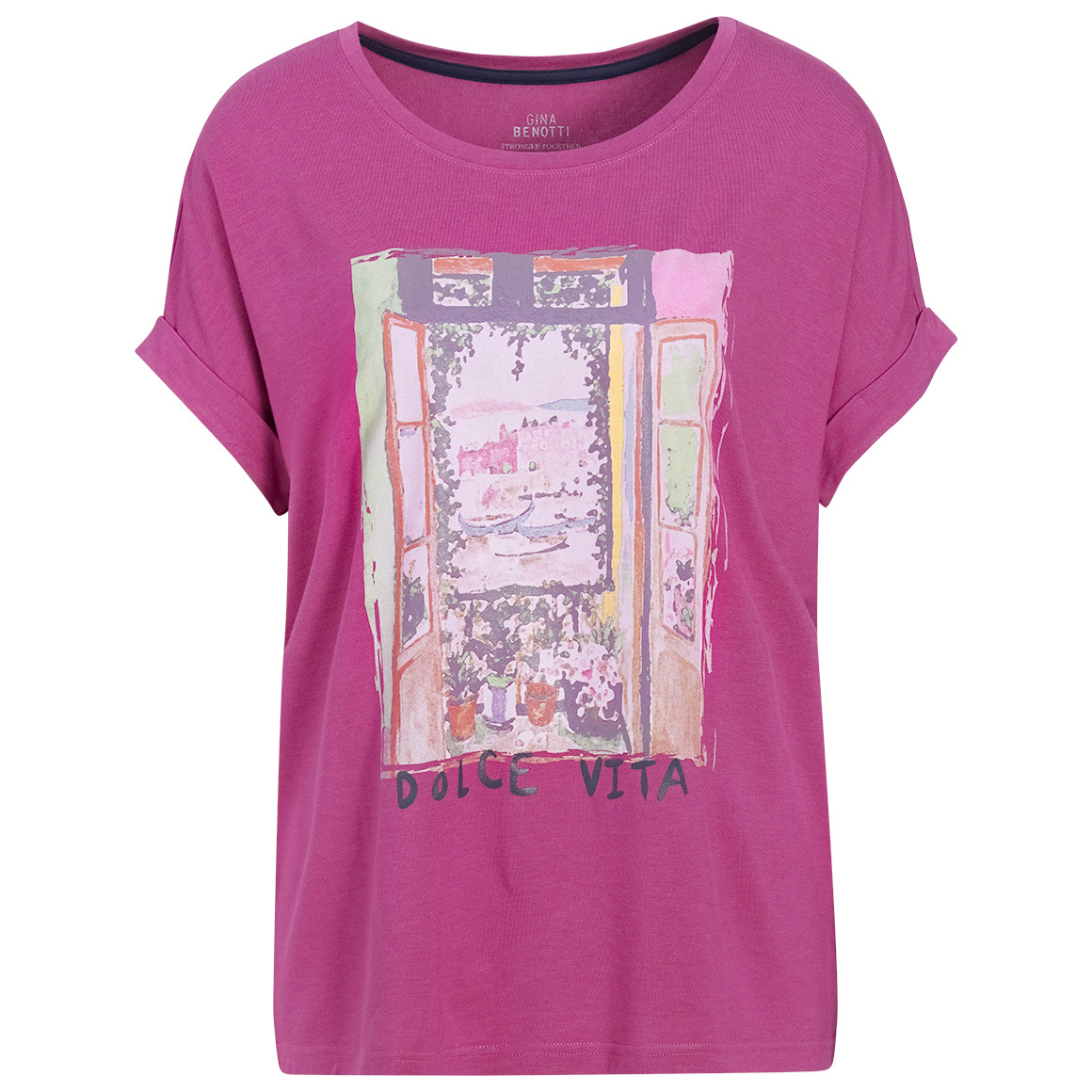 Damen T-Shirt aus einem Viskose-Mix