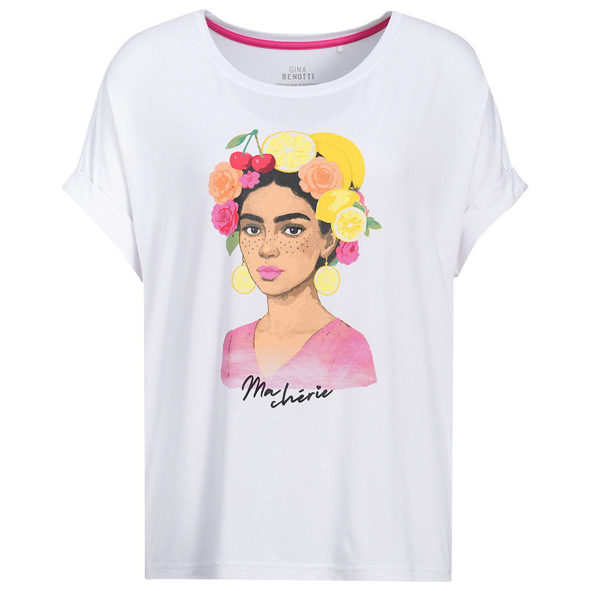 Damen T-Shirt aus Viskose-Mix