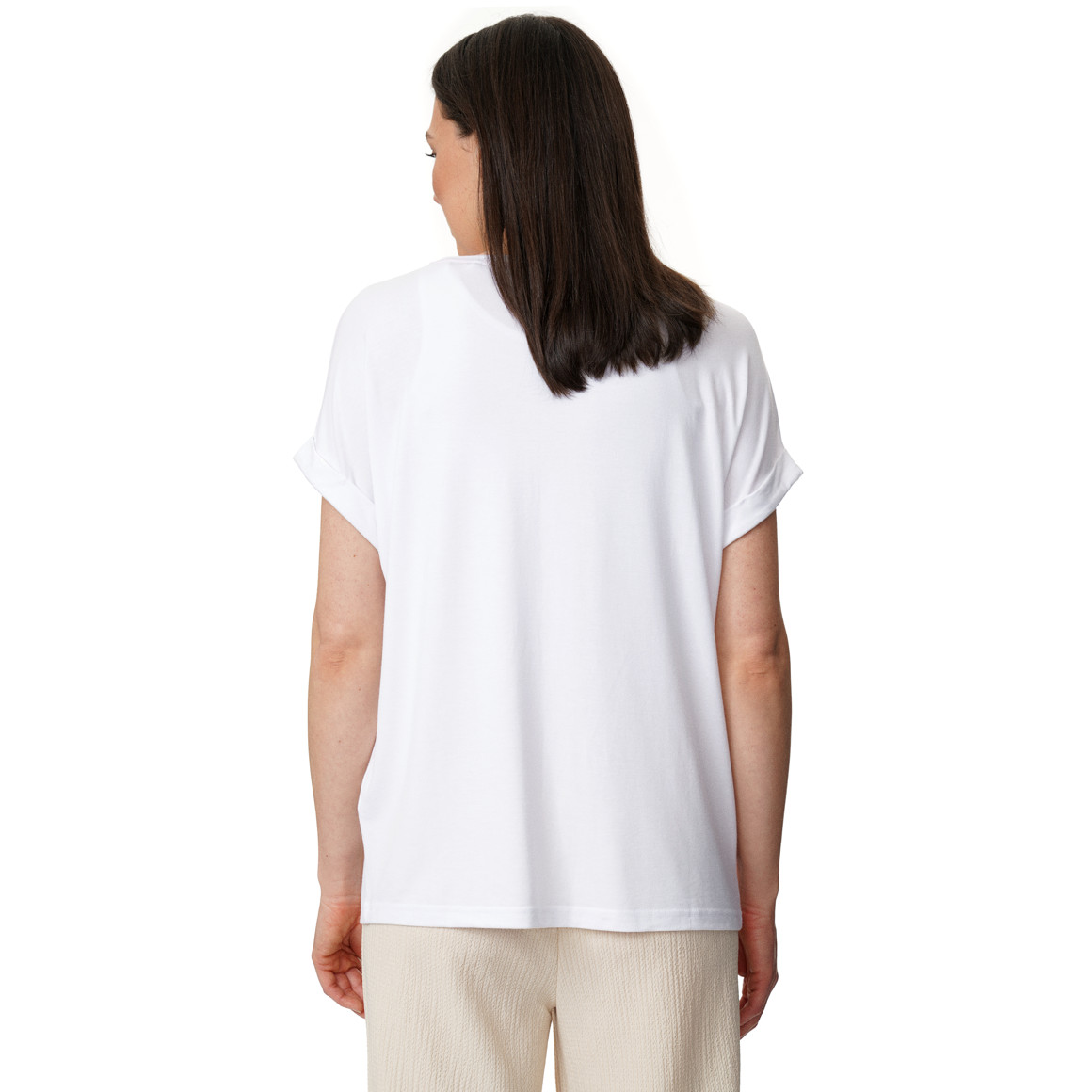Damen T-Shirt aus Viskose-Mix