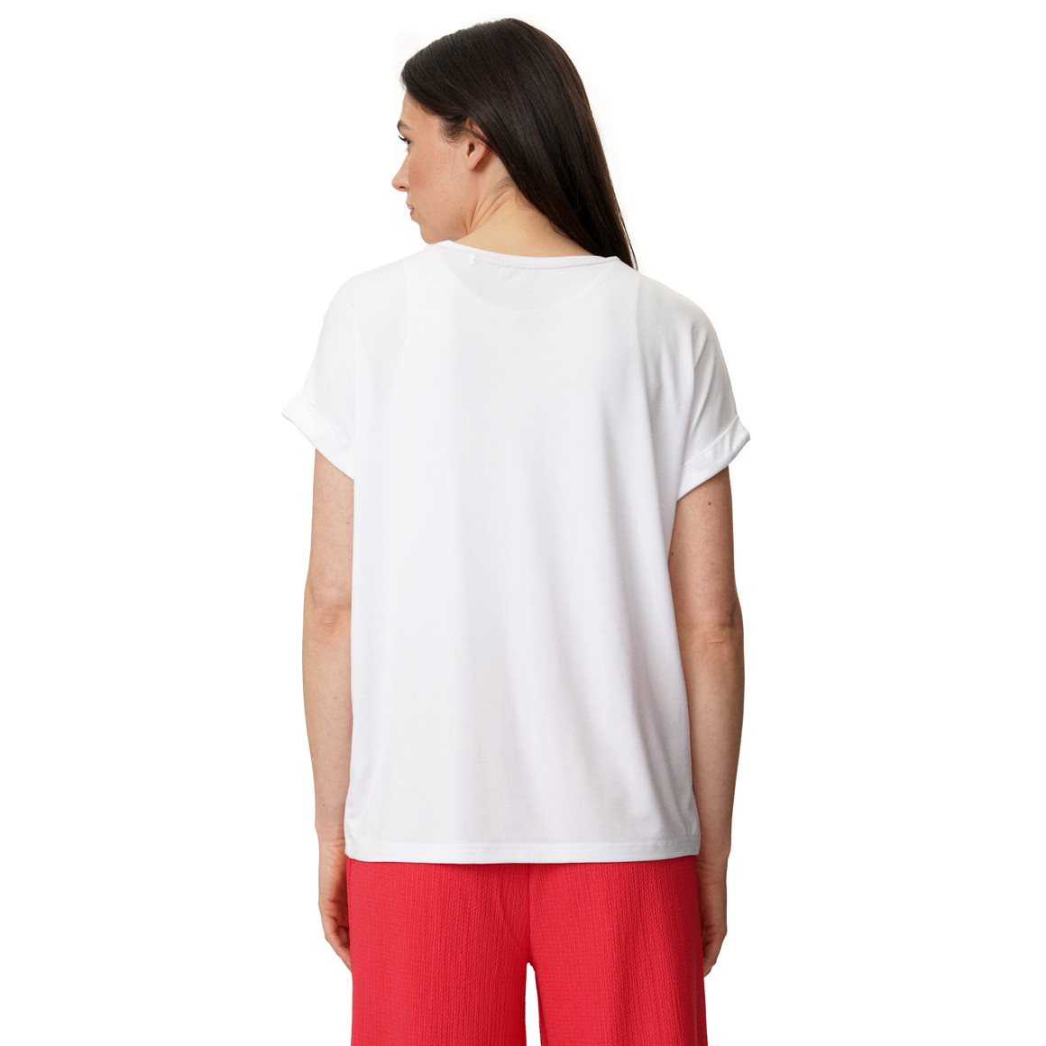 Damen T-Shirt aus Viskose-Mix