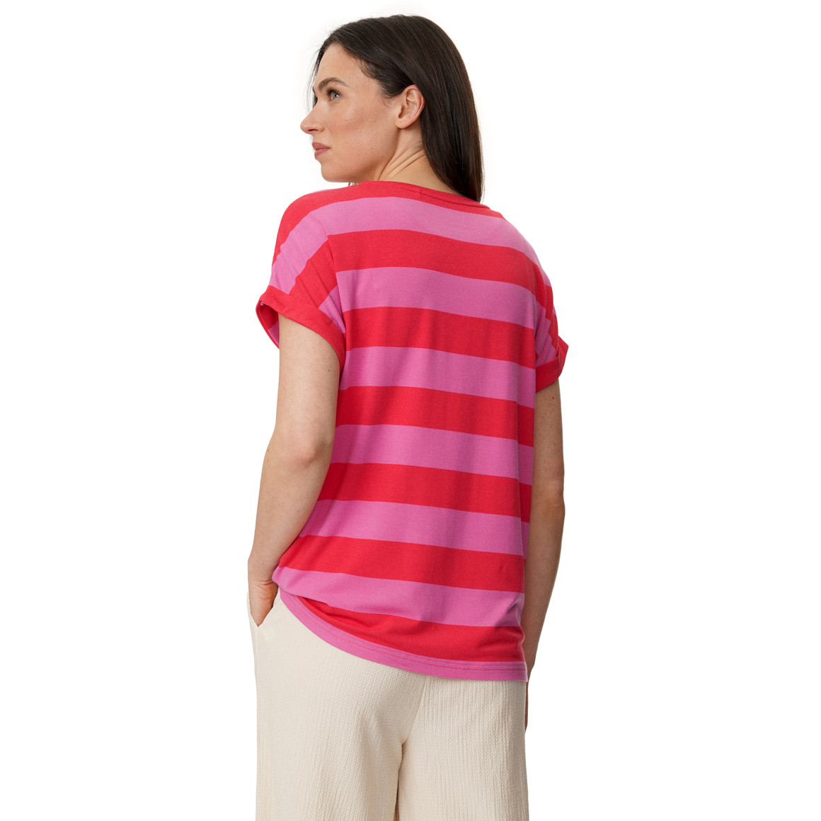 Damen T-Shirt aus Viskose-Mix