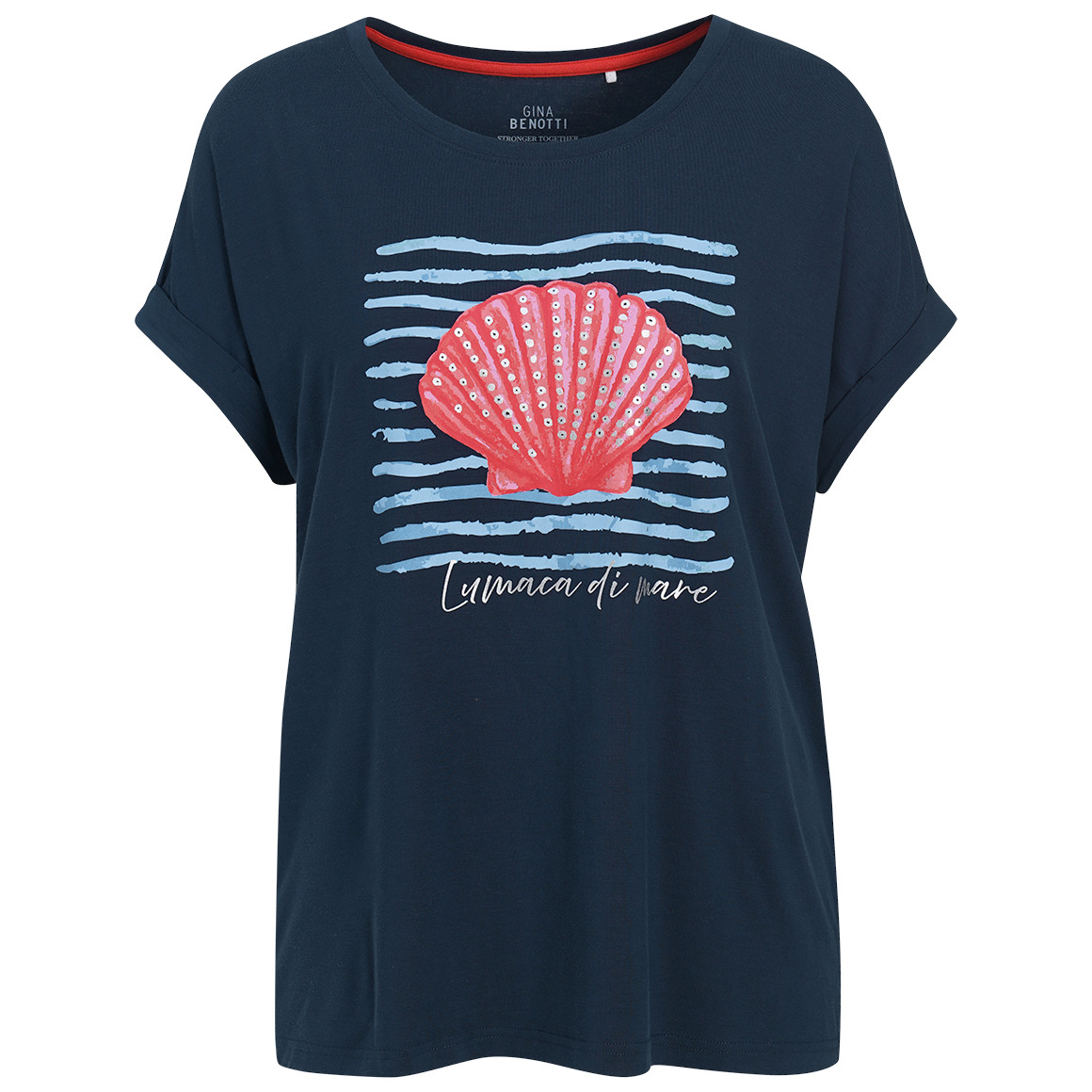Damen T-Shirt aus Viskose-Mix