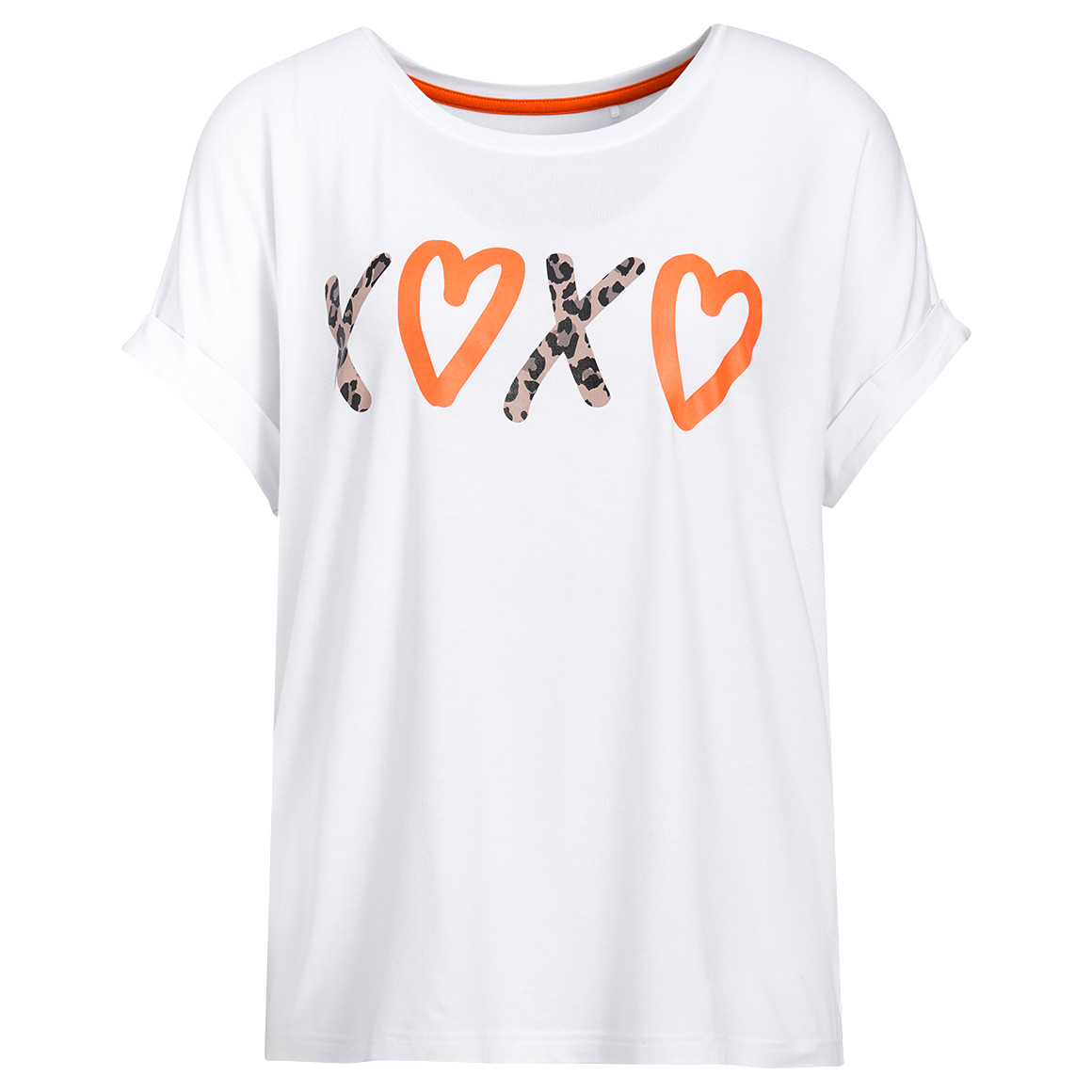 Damen T-Shirt aus Viskose-Mix