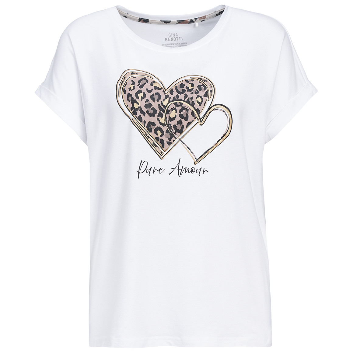 Damen T-Shirt aus Viskose-Mix