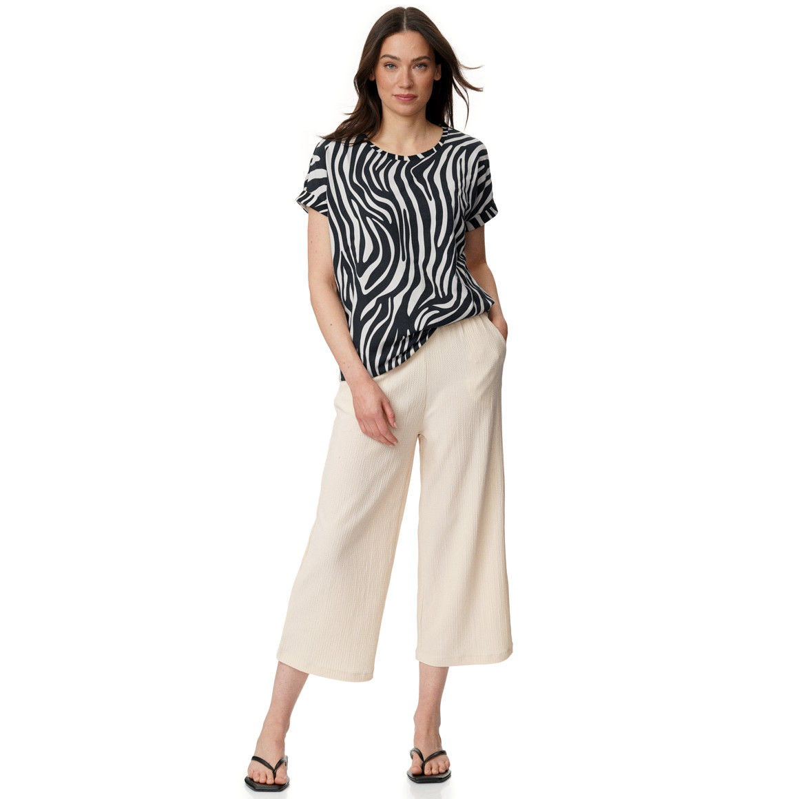 Damen T-Shirt aus Viskose-Mix