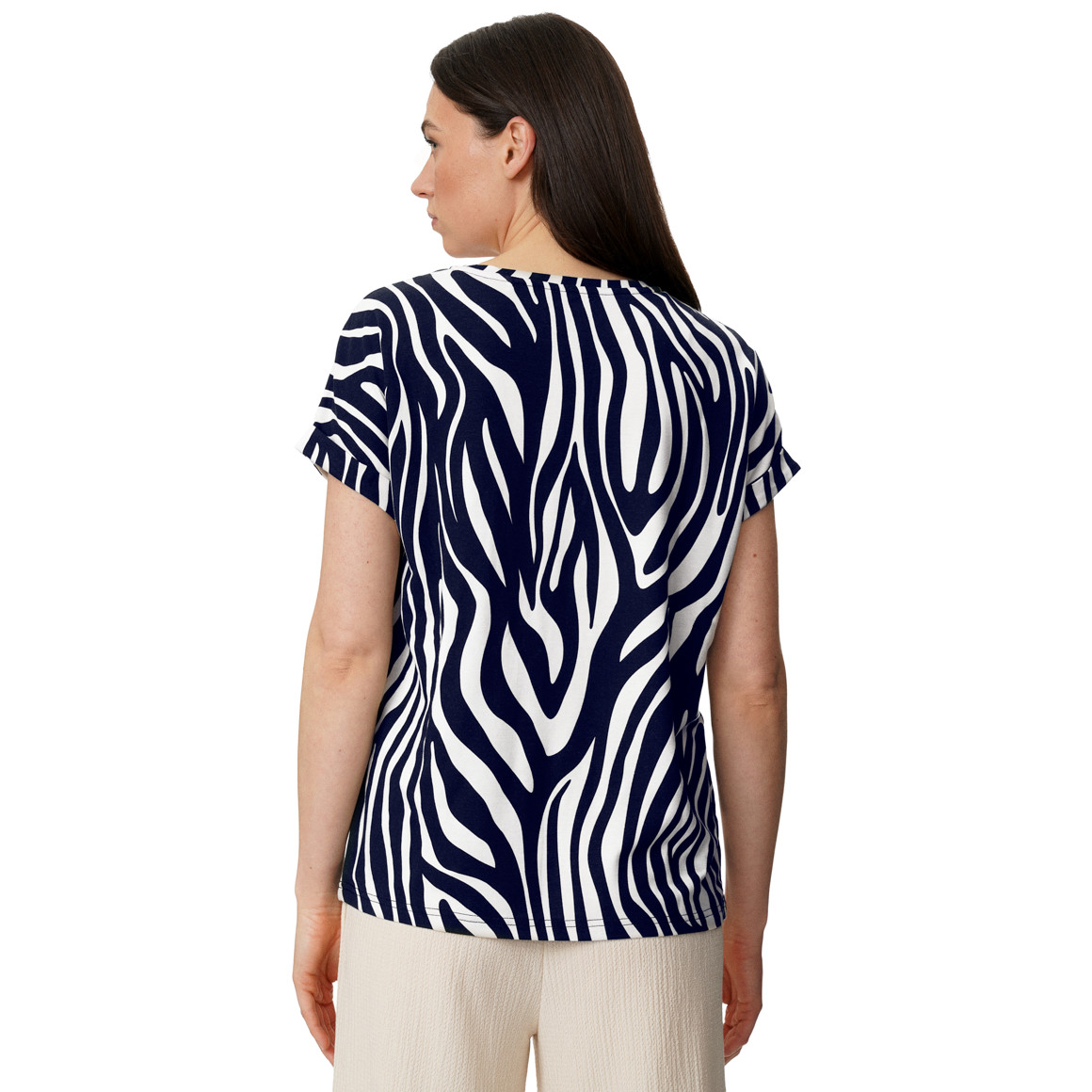 Damen T-Shirt aus Viskose-Mix