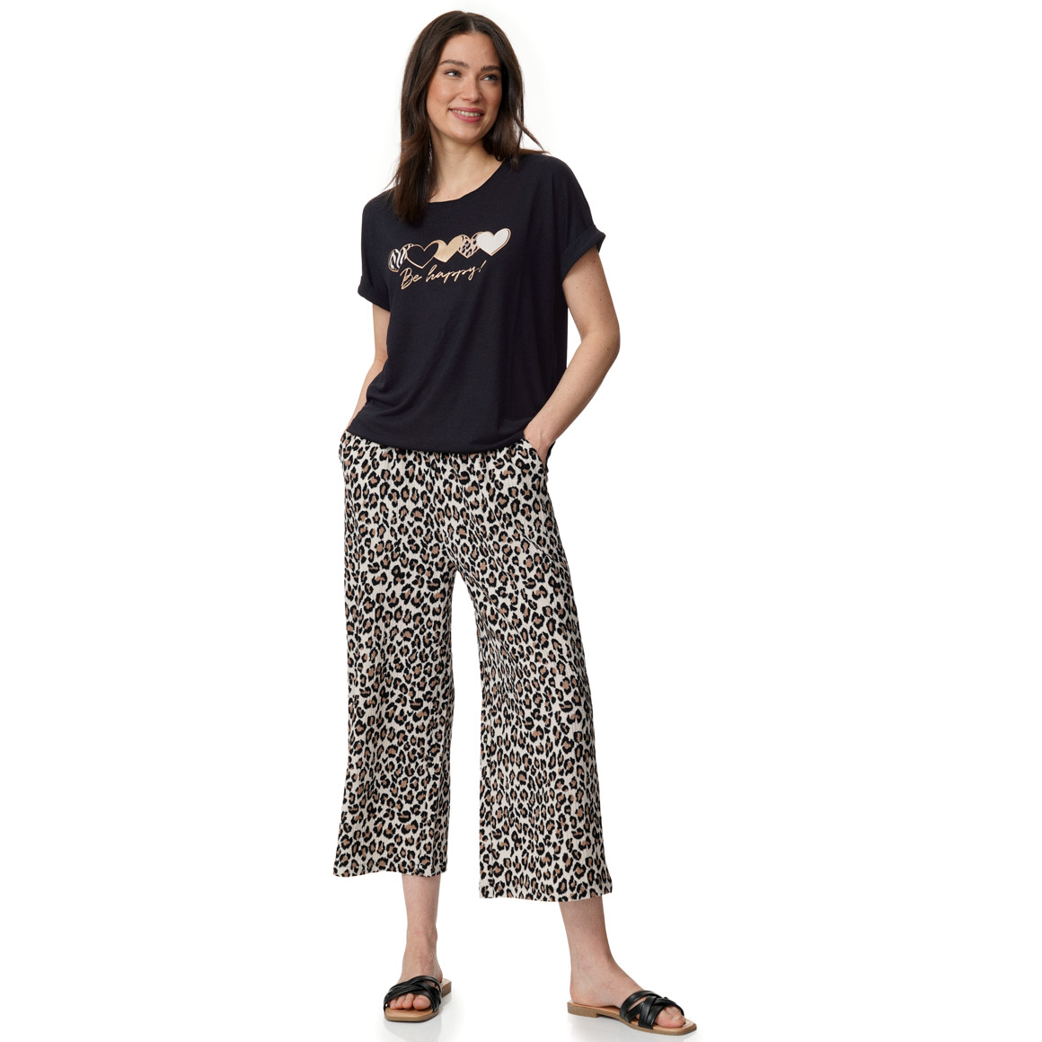 Damen T-Shirt aus Viskose-Mix