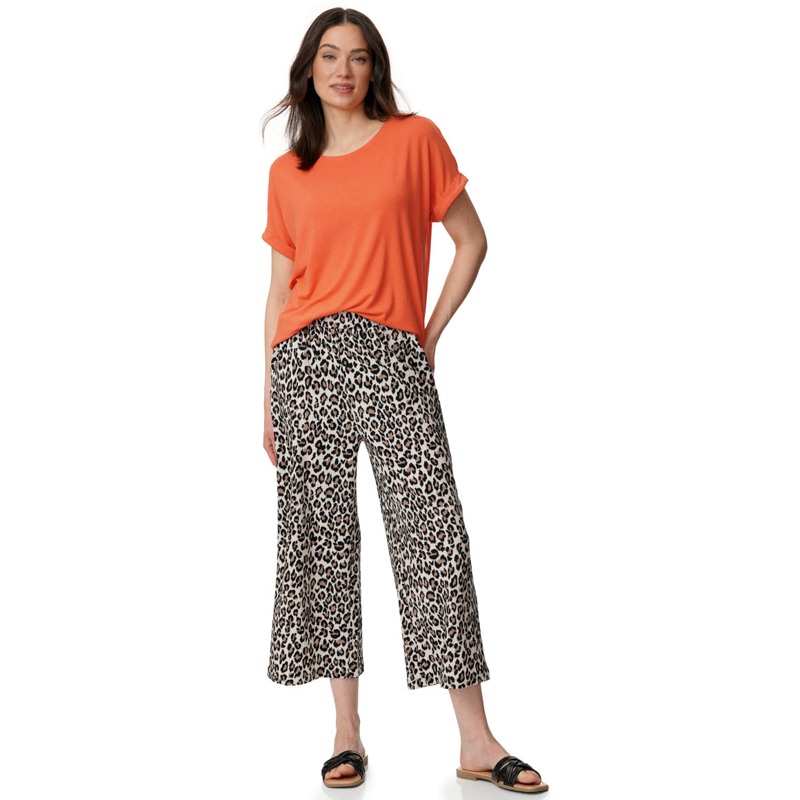Damen T-Shirt aus Viskose-Mix