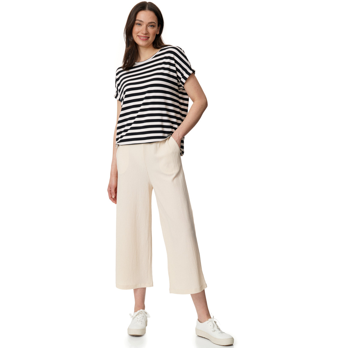 Damen T-Shirt aus Viskose-Mix