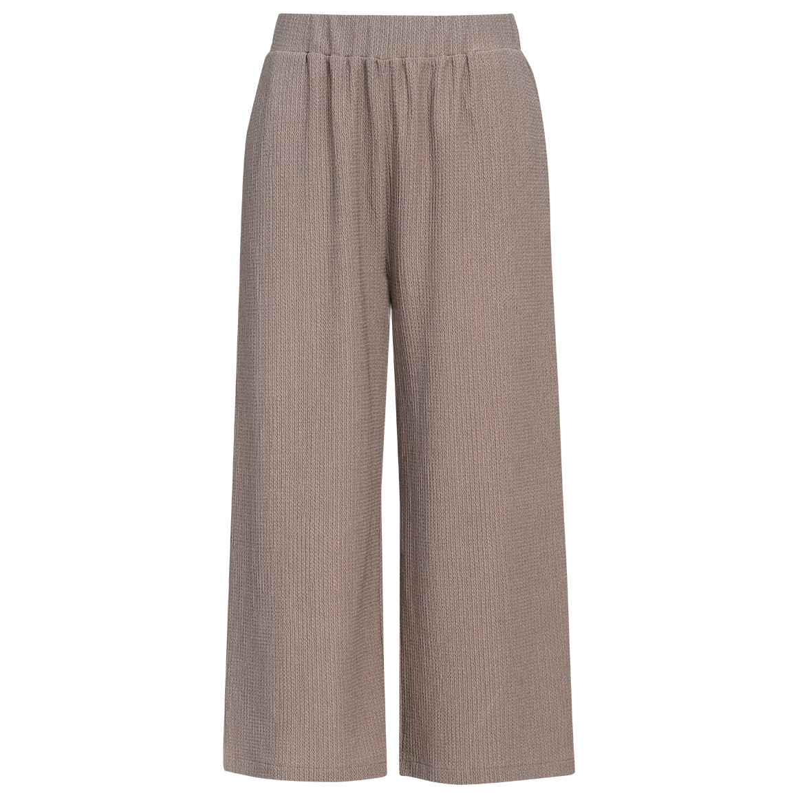 Damen Culotte mit strukturiertem Material