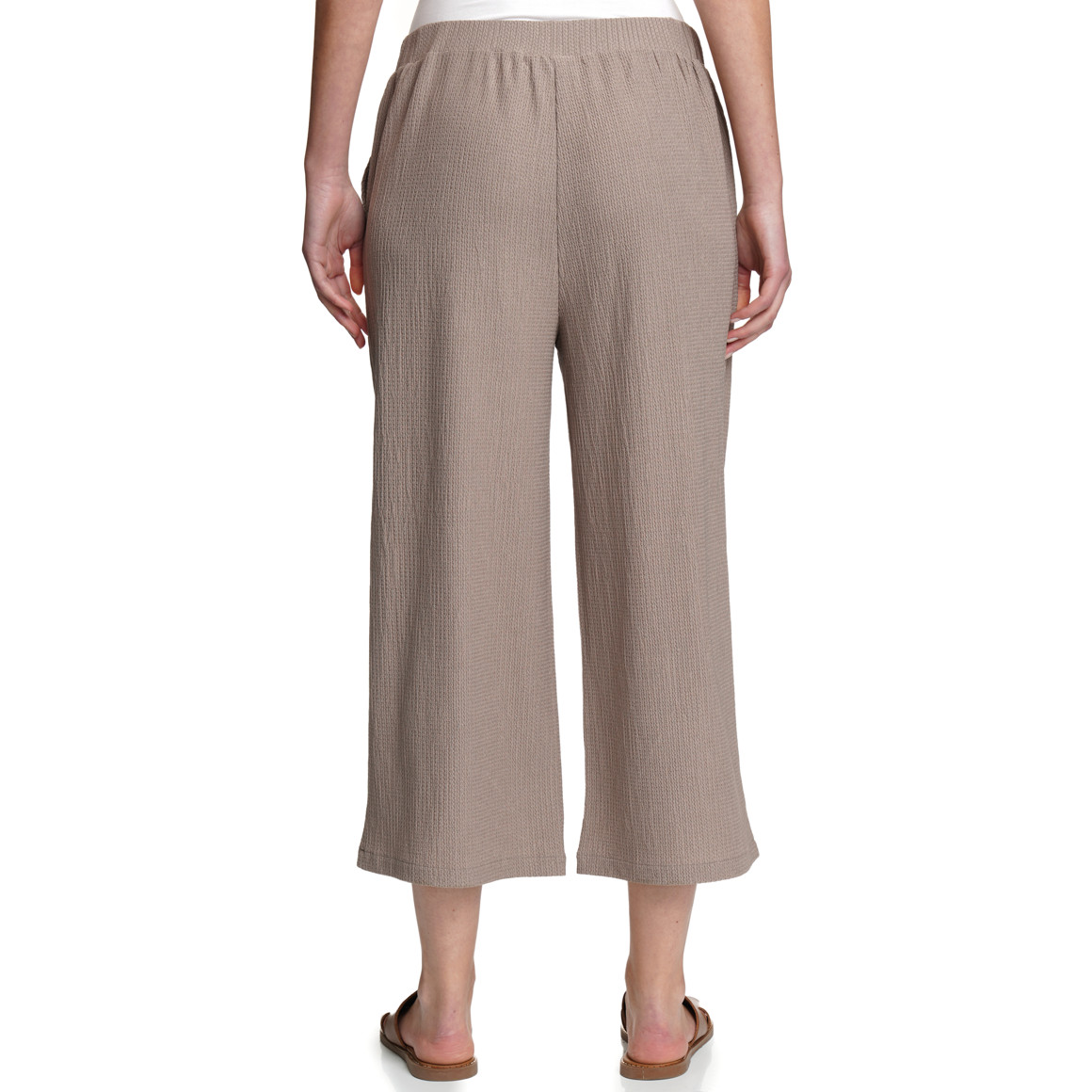 Damen Culotte mit strukturiertem Material