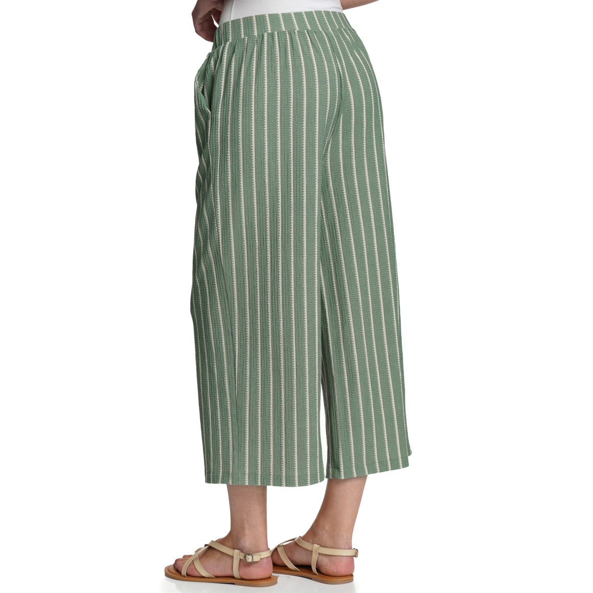 Damen Culotte mit strukturiertem Material