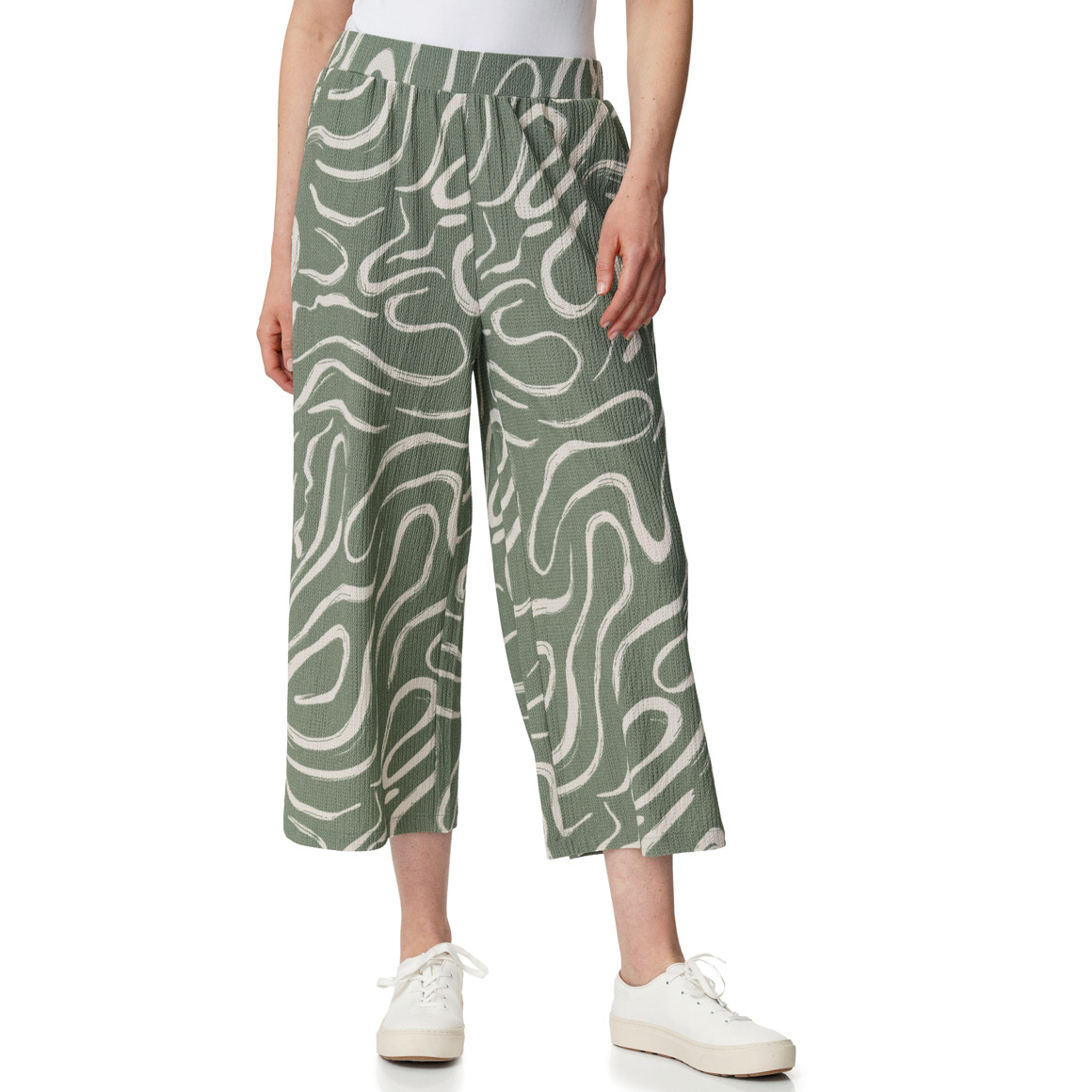Damen Culotte mit Allover-Muster