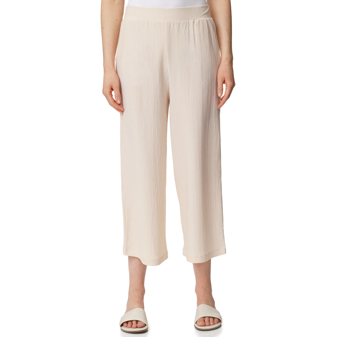 Damen Culotte mit Strukturmuster