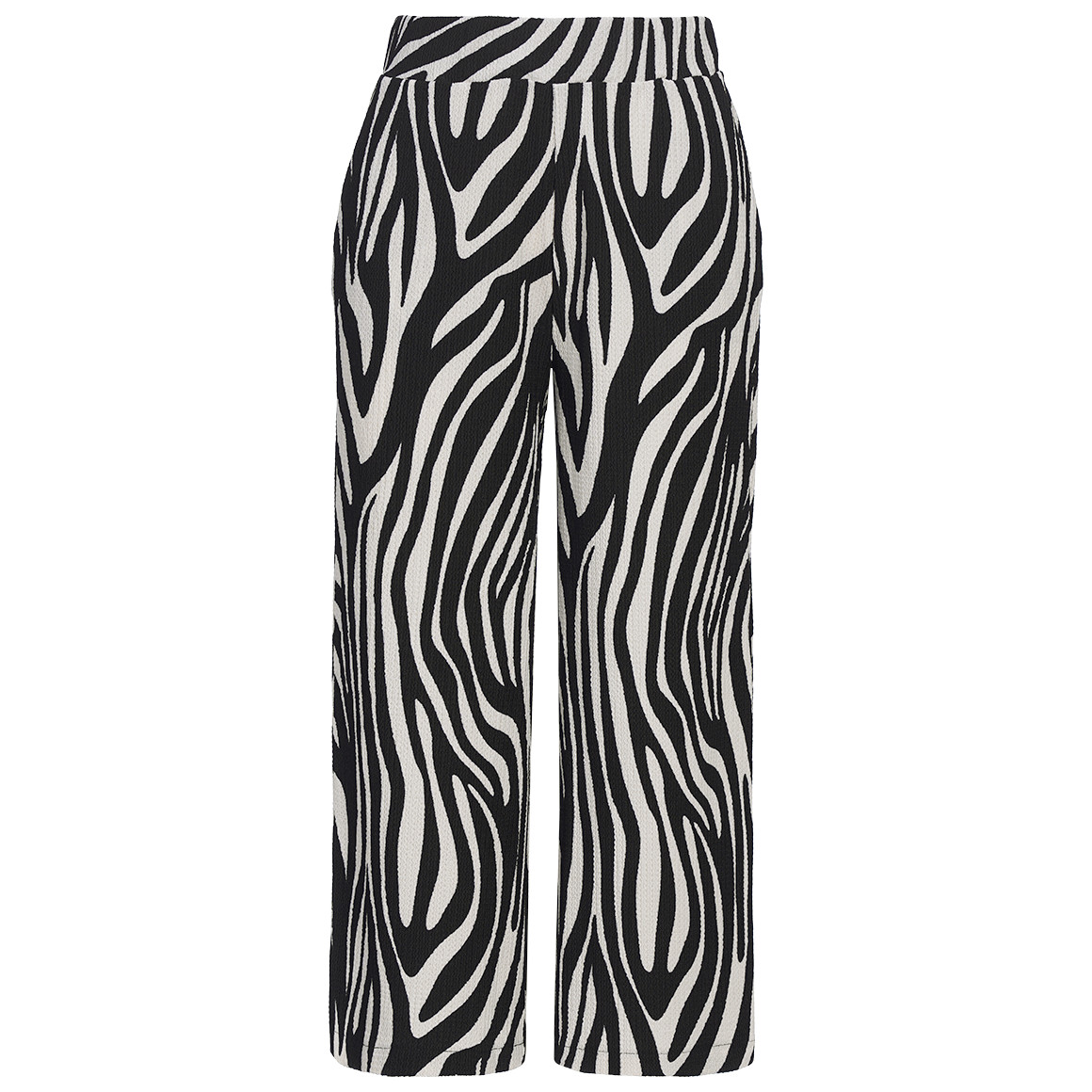 Damen Culotte mit Strukturmuster