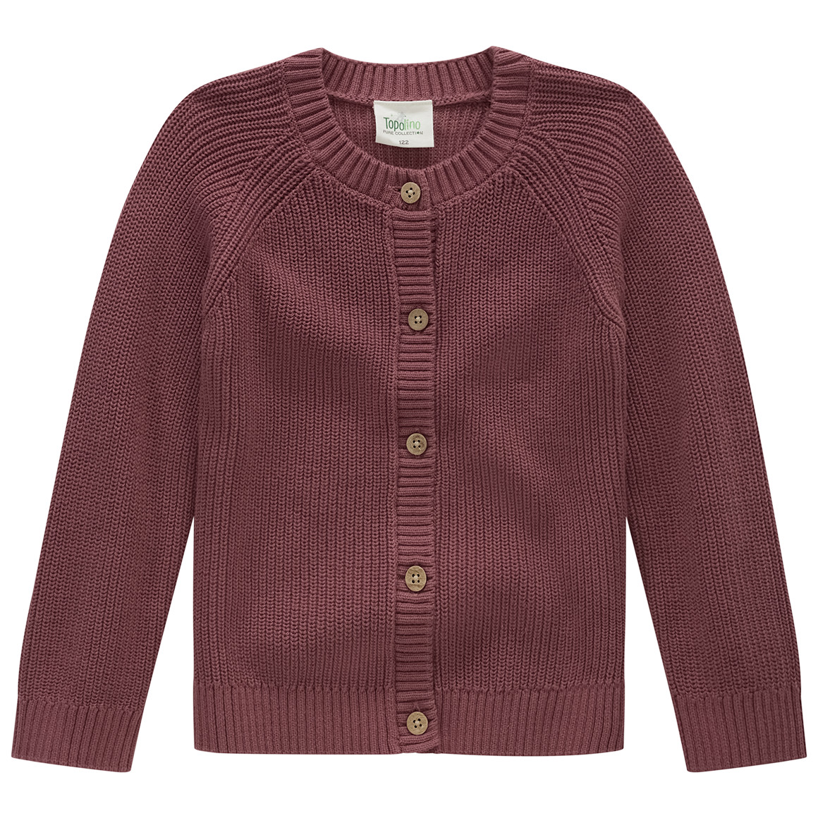 Mädchen Strickjacke mit Knopfleiste