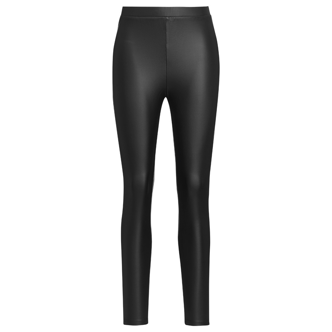 Damen Leggings in Leder-Optik