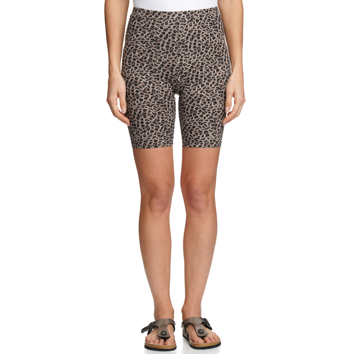 Damen Shorts mit Leo-Allover