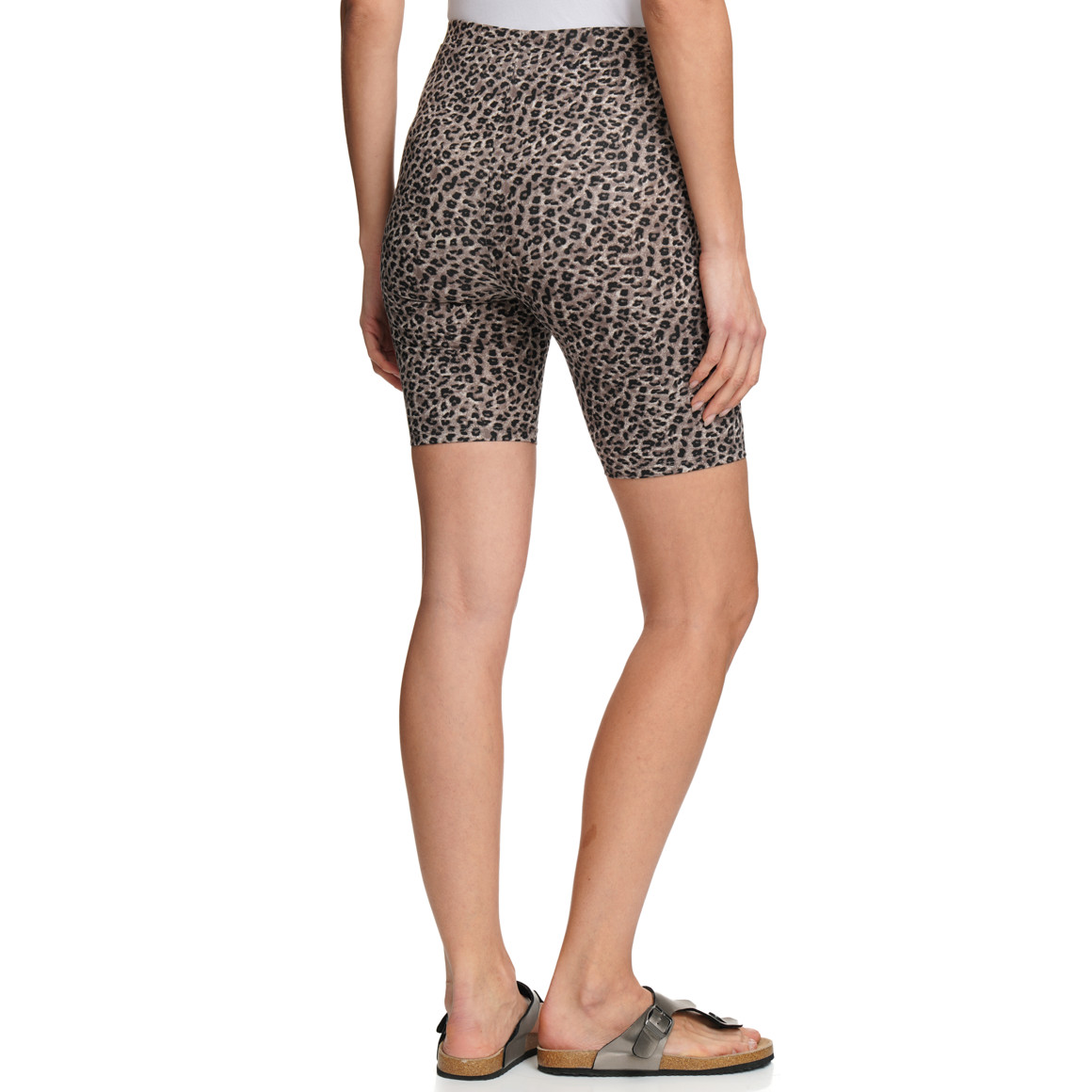 Damen Shorts mit Leo-Allover